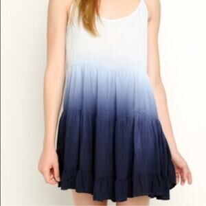 Brandy Melville Ombré Jada Dress Size Small Babydoll Mini Beach Summer